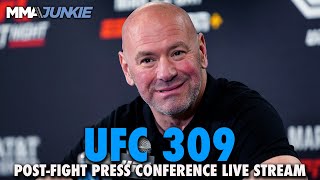 UFC 309 PostFight Press Conference Live Stream from New York [upl. by Talmud]