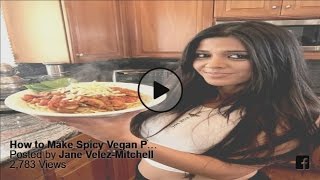 Spicy vegan pasta by Amitis Frances Ariano [upl. by Stanwinn641]