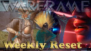 Warframe  Weekly Reset Stuff 15th September 2024 [upl. by Arnst]