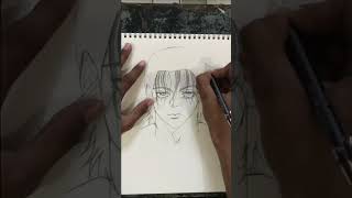 Eren Drawing shorts eren attackontitanedit anime sketch drawing danisharts erenyeager art [upl. by Augustus86]