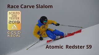 Atomic Redster S9  NeveItalia SkiTest 20182019 [upl. by Ayekehs806]