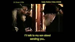 Lubavitcher Rebbe quotRabbi Moshe Wolfsonquot RebbeDaily 3008 [upl. by Eisseb]