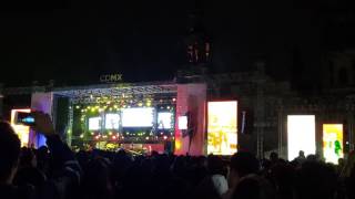 Fobia  Microbito En vivo en el Zócalo CDMX [upl. by Rozella]