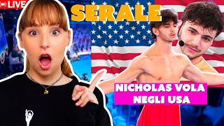 Nicholas ESCE da Amici e VINCE negli USA Reagisco in Live [upl. by Heinrich]