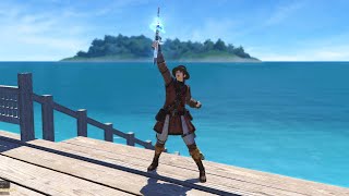 FFXIV Always a Bigger Fish Dafangshi  Fisher Quest Level 68 [upl. by Artenahs346]