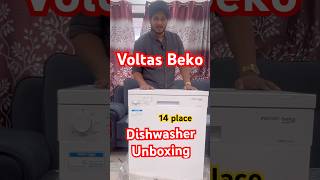 Voltas Beko 14 place Dishwasher Unboxing  Amazon Delivery for Dishwasher  greatindianfestival [upl. by Lourie]