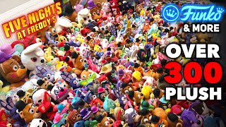 300 FIVE NIGHTS AT FREDDY’S PLUSH COLLECTION  Funko FNAF 2023 [upl. by Marybeth]