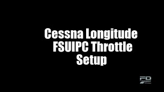 FSUIPC Saitek Throttle Quadrant Setup [upl. by Enida]