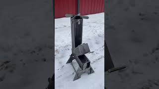 Chiasson Smoke Rocket Stoves chiassonsmoke welding youtubeshorts diyprojects [upl. by Etnuhs]