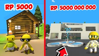 RUMAH HARGA 5000 VS 100000000 Miliar DI WOBBLY LIFE [upl. by Nilyak]