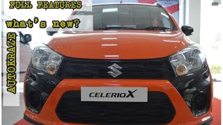 2018 MARUTI CELERIOX FULL FEATURES CELERIOX FULL REVIEWMARUTI SUZUKI CELERIOXAUTOKRAZE [upl. by Odawa362]