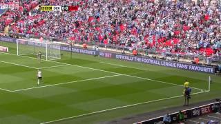 QPR v Derby Championship playoff final 2014 Full Highlights BBC [upl. by Enilemme]