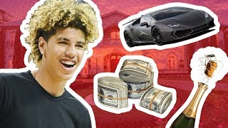 How Much Is LaMelo Ball WORTH Crazy RICH At 16 Years Old 💸 [upl. by Sarah]