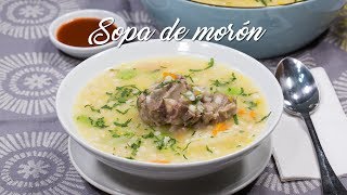 SOPA DE MORÓN NUTRITIVA Y ECONÓMICA  COMIDA PERUANA  RECETA DE ACOMERPE [upl. by Niltiak]