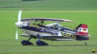 Pitts S111B  Johann Britsch  Airshow AlbstadtDegerfeld 2018 [upl. by Elon]