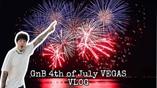 GnB GOES TO VEGAS FOR 4th of JULY [upl. by Ahsap]