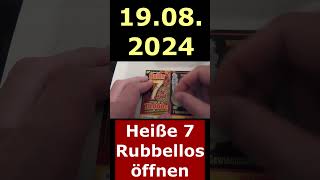 An Tag 263 öffnen wir das Rubbellos Heiße 7 [upl. by Nolyat]