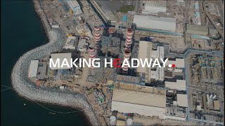 AL LAYYAH 1026 MW COMBINED CYCLE POWER PLANT UAE Close Up Video [upl. by Elpmet]