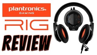 Plantronics Gaming Rig Stereo Headset Review [upl. by Canon]