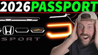 Hondas allnew 2026 Passport TEASED  Full breakdown and expectations [upl. by Hgieloj531]