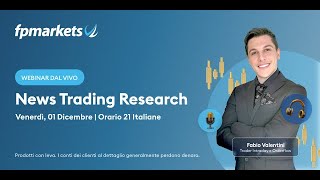 News Trading Research  FP Markets [upl. by Loutitia]