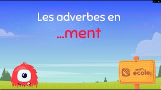 Les adverbes en ment  Leçon Motoufofr [upl. by Abbe714]