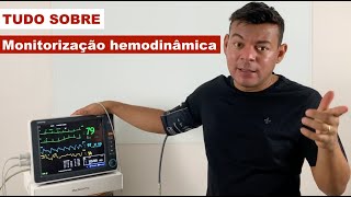 Falei TUDO sobre a monitorização hemodinâmica na PRÁTICA [upl. by Htebazile]