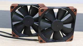 Noctua NFF12 industrialPPC2000 PWM 120mm Review [upl. by Drummond]