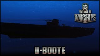 UBoote auf dem Testserver  World of Warships [upl. by Ordnael]