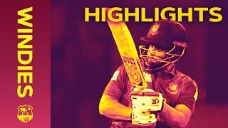 Tamim amp Shakib Put On Record Stand  Windies v Bangladesh 1st ODI 2018  Extended Highlights [upl. by Nedi]