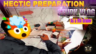 Class 9th Is Getting Hard 🥲  Class 9th Study Vlog A Day In My Life 9th Grade  UNIQUEMOTIVE [upl. by Cilka]