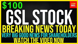 GSL Stock  Global Ship Lease Inc Stock Breaking News Today  GSL Stock Price Prediction  GSL [upl. by Emee]