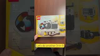 The LEGO Creator 3In1 Retro Camera build is in progress LEGO AFOL [upl. by Nobel]