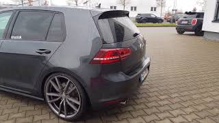 VW Golf 7 GTD Kufatec Soundmodul  Semi dynamische Blinker [upl. by Kolnick790]