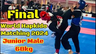 Final Hapkido Sparring Contest  Junior 68kg  World IHF Hapkido Championship 2024 in Thailand [upl. by Hara]