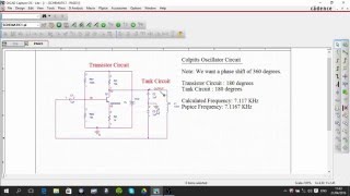 Colpitts Oscillator Circuit using pspice [upl. by Icyaj]