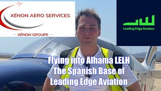 Departing Alhama LELH Leading Edge Aviation Spanish Flight Training Base [upl. by Lorilee]