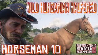 A Wild Hungarian Halfbred Location For Horseman 10 With Arthur in Red Dead Redemption 2 [upl. by Domonic]