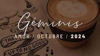 💜 Géminis Horóscopo del Amor Octubre 2024 💜 Tarot interactivo ☀️ [upl. by Obeded]