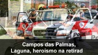 HINO DA POLICIA MILITAR DE SÃO PAULO  Legendado [upl. by Ellimahs672]