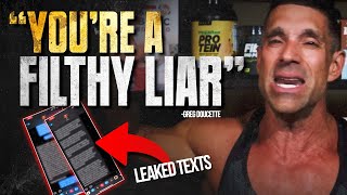 Greg Doucette LEAKED TEXTS EXPOSED  FURIOUS with Jonni Shreve [upl. by Couq107]