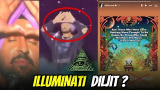 DILJIT DOSANJH Joined ILLUMINATI [upl. by Lamrej]