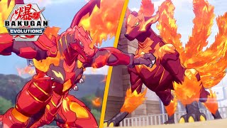 Dragonoid’s FIRST Battles in Bakugan Evolutions Geogan Rising Battle Planet amp Armored Alliance 🔥 [upl. by Downey]