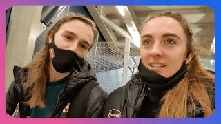 VLOG  Injury update Arsenal v Spurs amp flat tyres ⚽  Lisa Evans amp Vivianne Miedema [upl. by Federico]