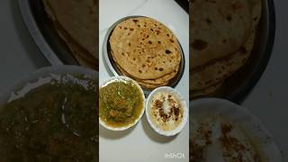 Easy Plain Paratha Recipe 😋 सादा पराठा बनाने की आसान विधि 🥰shorts shortsfeed ytshorts paratha [upl. by Tierell]