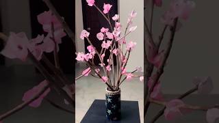 DIY Wax Candle Flower Tree 🌸  Easy Finger Craft Tutorial candlecraft diydecor handmade waxart [upl. by Havstad]