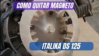 Italika DS 125 como quitar magneto [upl. by Acinok754]