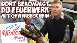 DORT KANNST DU NOCH MIT GEWERBESCHEIN FEUERWERK KAUFEN 🤩 KOLLER FEUERWERK 🤩 [upl. by Kostman861]