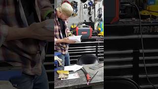 Testing the fronius tig welder onthemove welding weld video FroniusWelding TheWeldstarCo [upl. by Eikkin30]