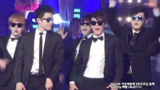 Fancam 111230 KBS Gayo Daejun Mr Simple remix Donghae focus [upl. by Laszlo]